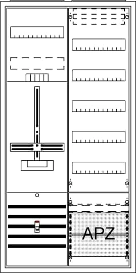STRIEBEL & JOHN DA27CB Complete Cabinet Three-Point A27 1Z1V5A2