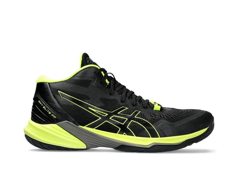 ASICS 1051A065-004 Sky Elite FF MT 2 Men Black/Safety Yellow UK 10.5