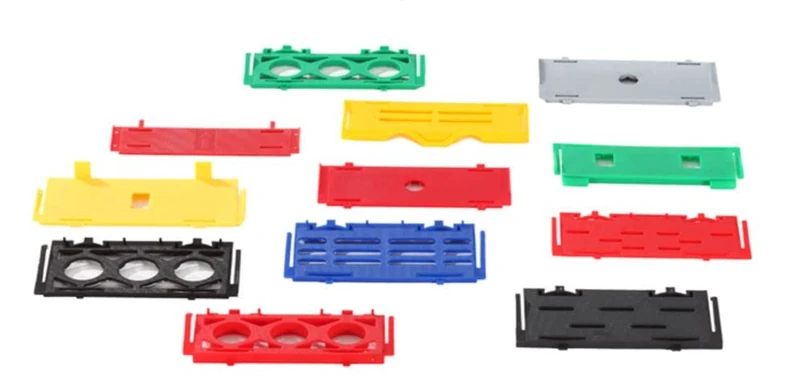 Roto TS12367 Glas-TEC GFE Glass fold Insert, red, 110 x 44 x 5 mm - Image 1