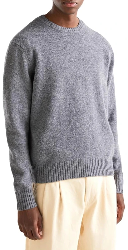 United Colors of Benetton Men's Jersey G/C M/L 103mk1n24 Sweater, Dark Grey 507, S