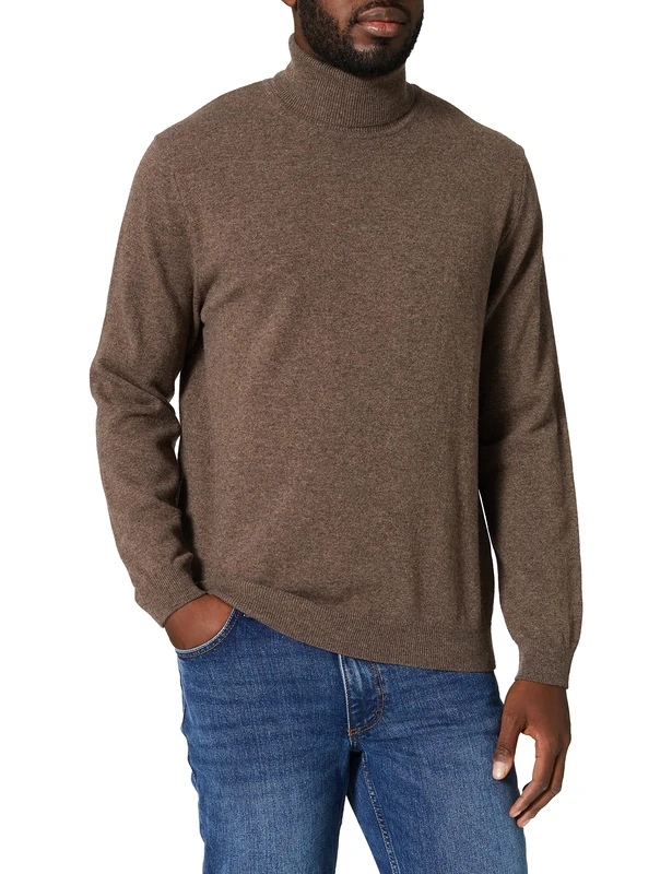 United Colors of Benetton Cycling Jersey M/L 1002u2180 Men's Sweater (Pack of 1), Brown 511, M