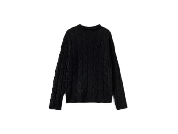 United Colors of Benetton Women's Sweater Turtleneck M/L 1335d2467, Black 700, S