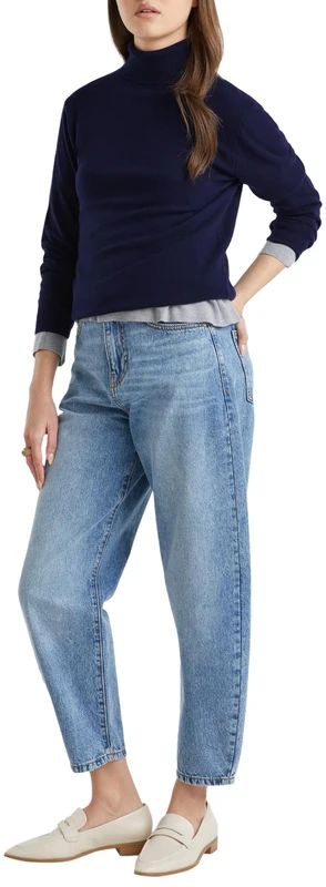 United Colors of Benetton Women's Sweater, Dark Blue 016, M