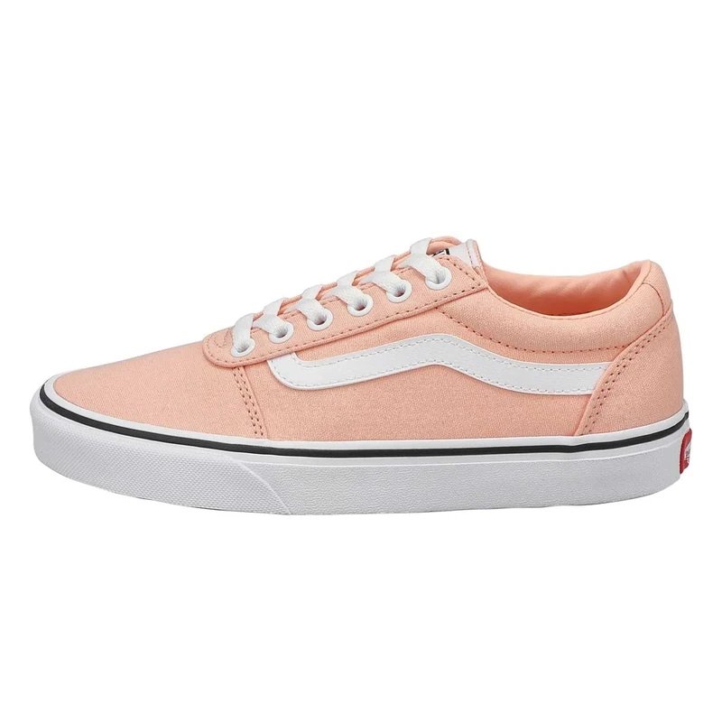 Vans Women's Ward Sneaker, Canvas Tropical Peach, 4 UK