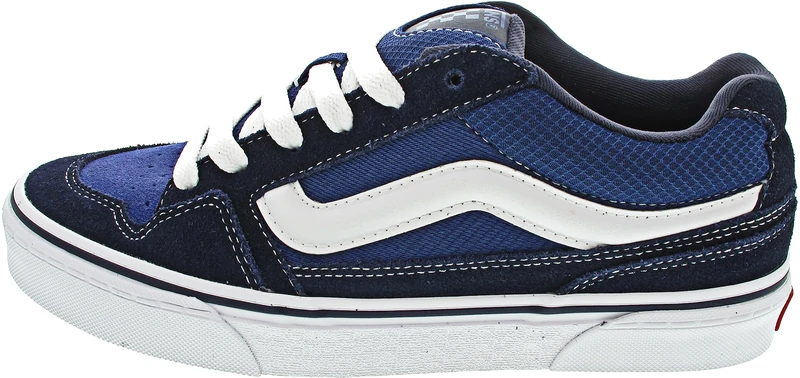 Vans Men's Caldrone Sneaker, Suede/Mesh Navy/Stv Navy, 7 UK