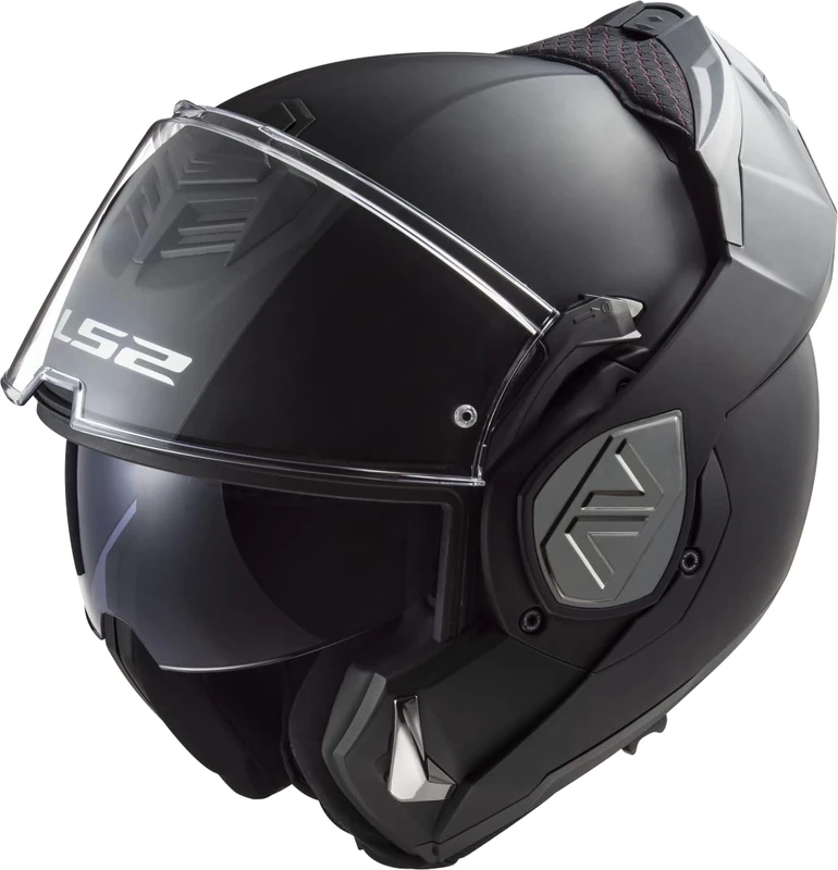 LS2 ADVANT FF906 Modular Motorcycle Helmet - Matt Black - XXL