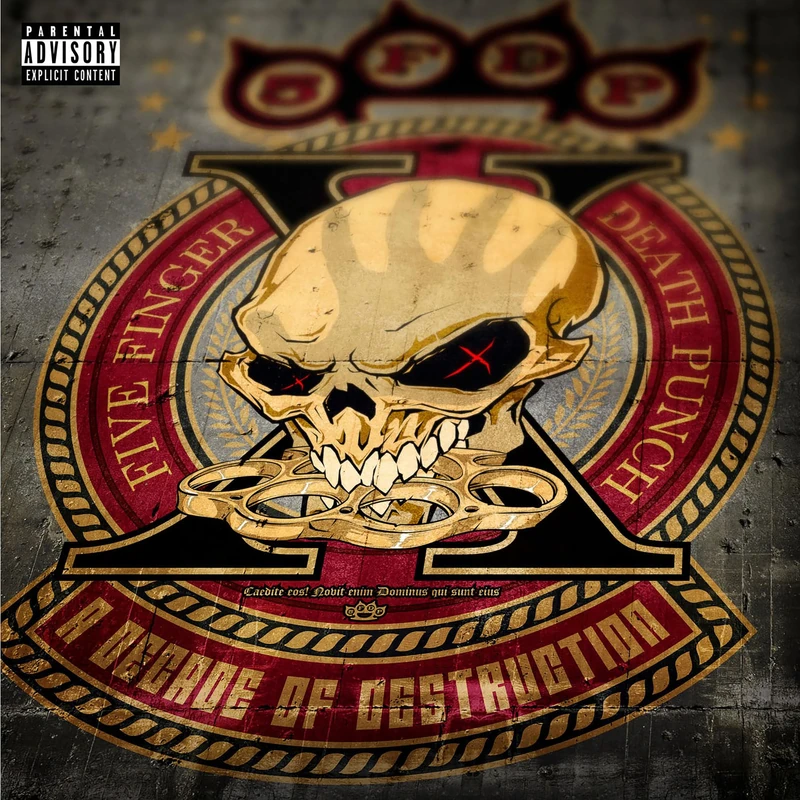 A Decade Of Destruction - Crimson Red [VINYL] - Image 1