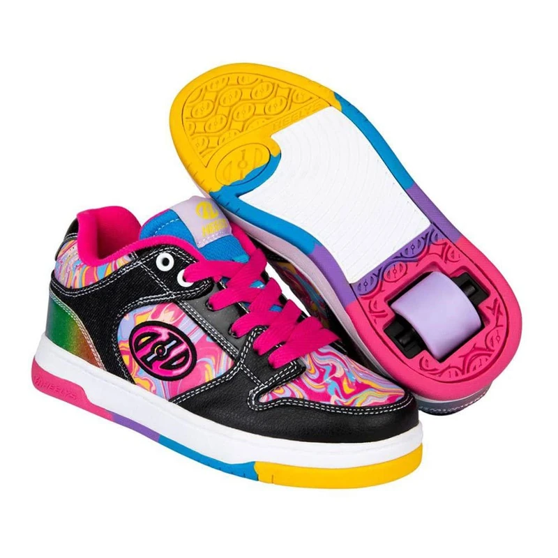 Heelys Women's Cosmical Sneaker, Black, 6 UK