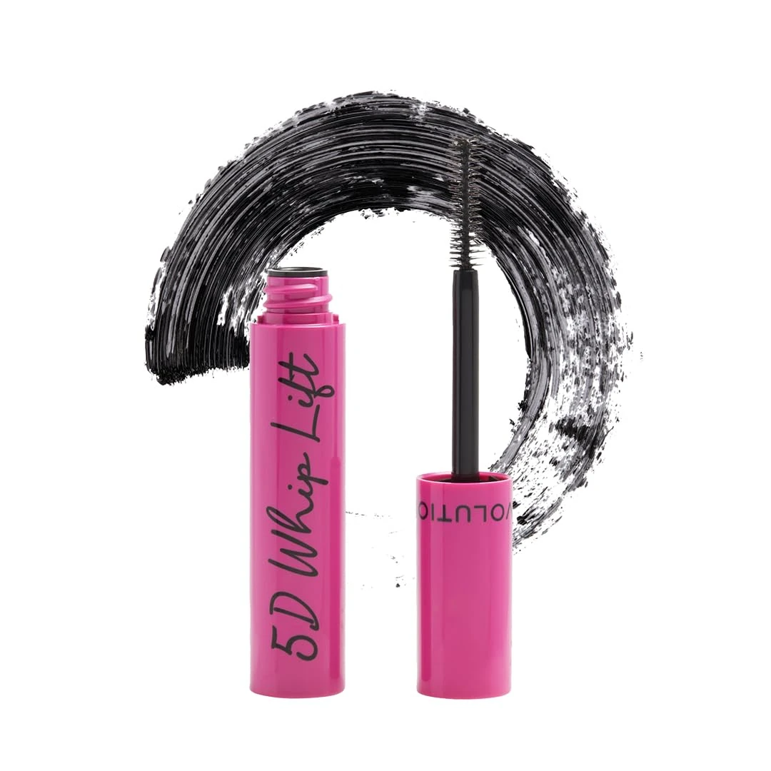 Makeup Revolution, 5D Lash Whip Mascara, Lash Lifting & Long Lasting Wear, Suitable For All, Ultra Black Formula, 12ml