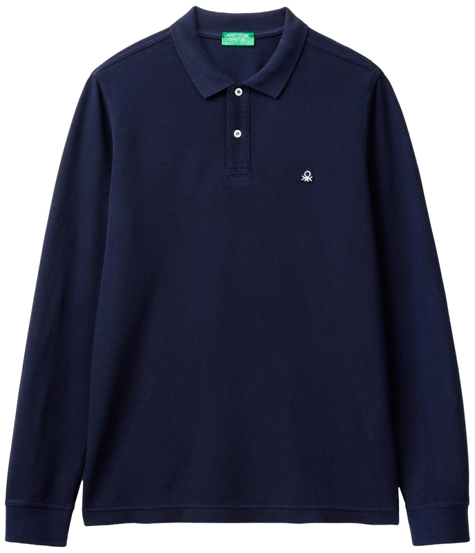 United Colors of Benetton Polo Shirt M/L, Dark Blue 016, 3XL