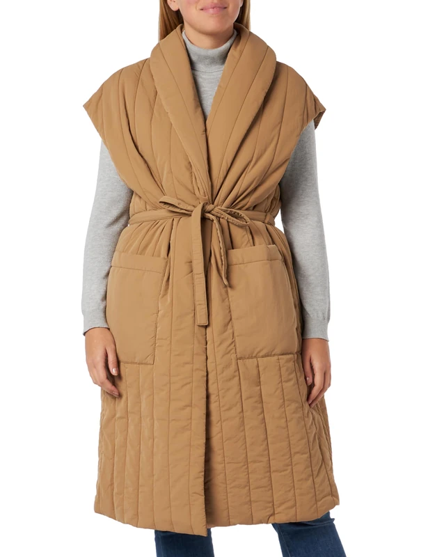 United Colors of Benetton Women's Jacket, Beige 34A, L