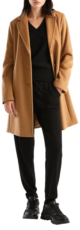 United Colors of Benetton 2ydtdn012 Women's Coat, Beige 94A, UK 8