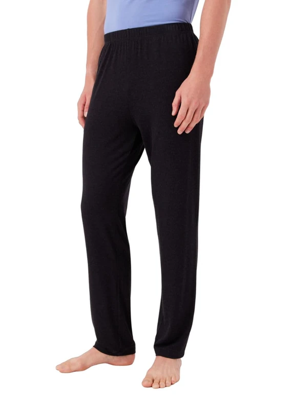 Emporio Armani Men's Emporio Armani Men's Trousers Warm Viscose Sweatpants, Black, XL UK