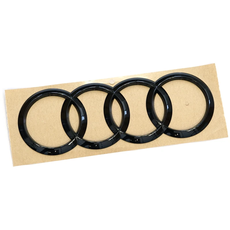 Audi Original Rings Black Tailgate A3 S3 Sportback