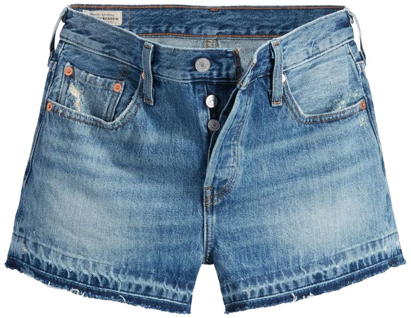 Levi's Women's 501 Original Denim Shorts, Justin's Girl, 24W