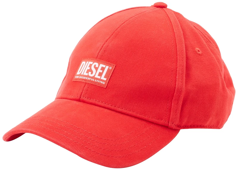 Diesel_Corry-Jacq-WASH CAPP_HAT_Red_ - Image 1