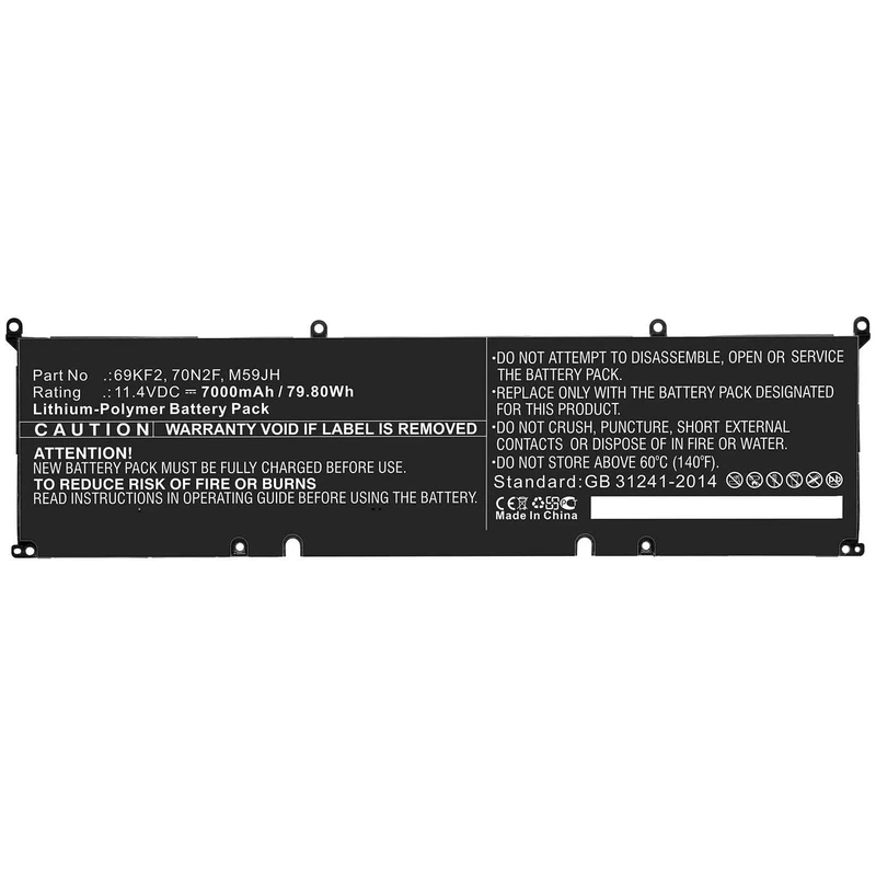 Battery for DELL Laptop