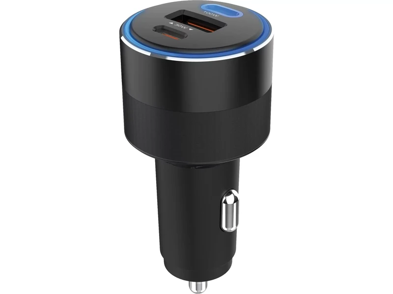 Sandberg Car Charger 3in1 130W USB-C PD | Car Charger for USB-A USB-C Devices | Fast Charging with USB-C PD 100 W | Car & Truck | Car Charging Adapter | Power Supply for Laptop Smartphone Tablet