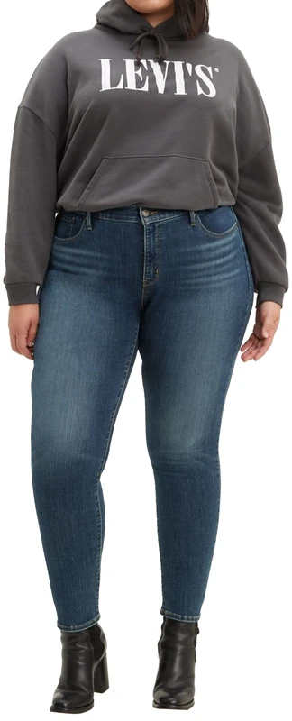 Levi's Women's Plus Size 311 Shaping Skinny Jeans, Lapis Maui Views Plus Splash, 16 M