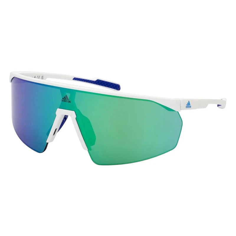adidas Women's Prfm Shield Sunglasses, White, 00/0/125