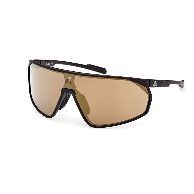 adidas Men's Prfm Shield Glasses, Matte Black, 00/0/125