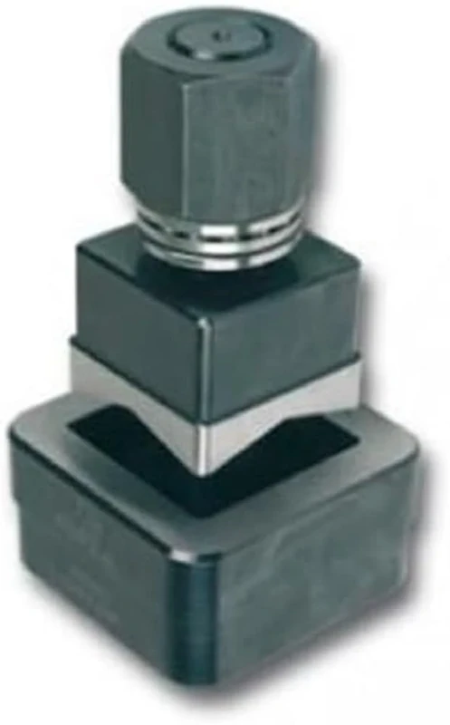 FORZA 22 Hole Square Punch, Stainless Steel, Black/White