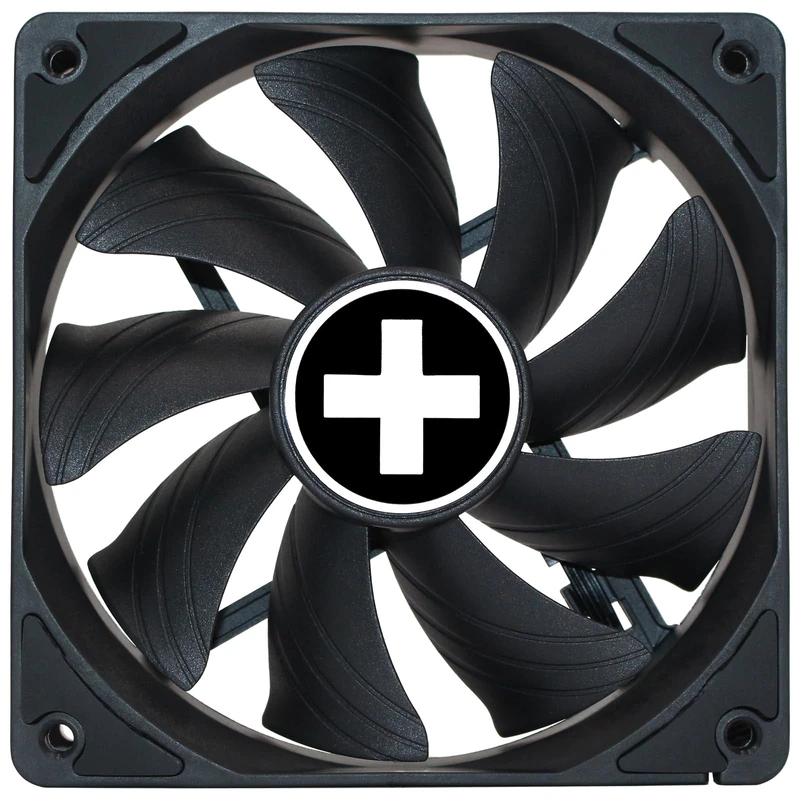 Xilence XPF120X.B.PWM 120 mm Quiet FDB Case Fan, 4PIN, Easy Installation, 450 mm Cable Length, Fluid Dynamic Bearing Technology, Good Cooling Airflow in Gaming PC, Black