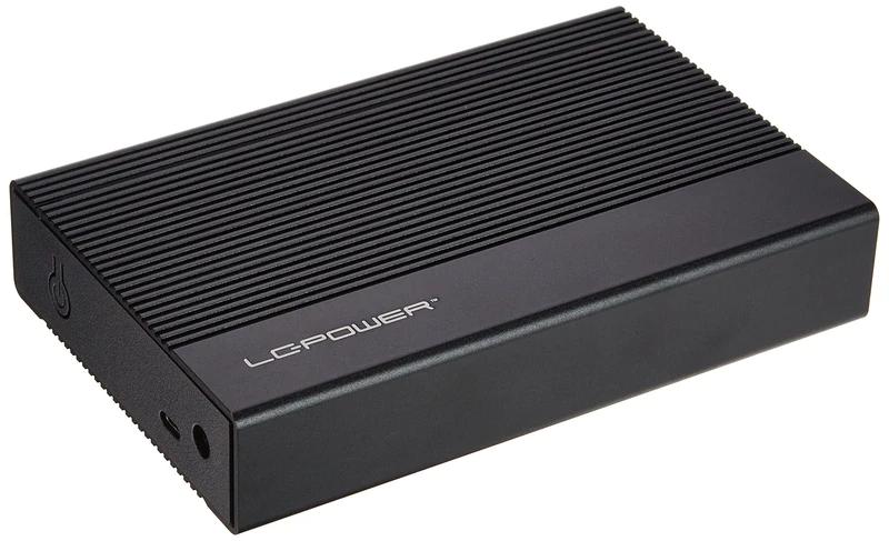 LC-POWER 9 cm LC-35U3-C USB3.2 Aluminium Black
