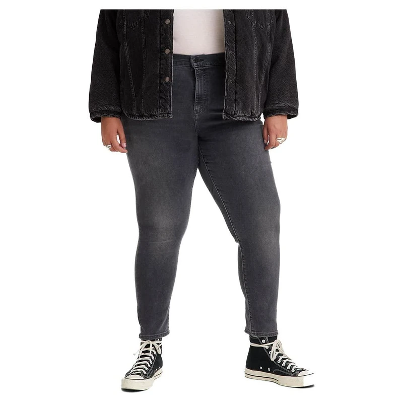 Levi's Women's Plus Size 721 High Rise Skinny Jeans, Clear Way Plus, 22 Short