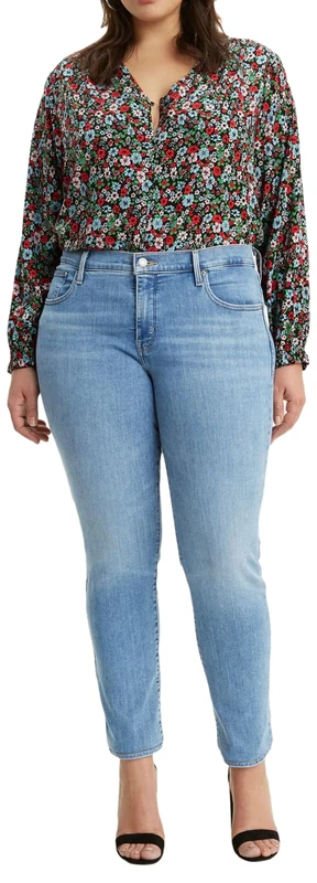 Levi's Women's Plus Size 311 Shaping Skinny Jeans, Slate Oahu Morning Dew Plus, 14 M