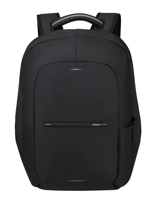 American Tourister Urban Groove UG24 - Laptop Backpack 15.6" (55 cm) - Business & School Backpack with USB Port, Bottle Holder, Smart Sleeve - 21.5L - Black