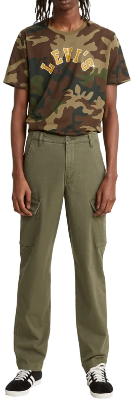 Levi's Men's XX Tapered Cargo Pants, Olive Night S Twll, 34W / 30L