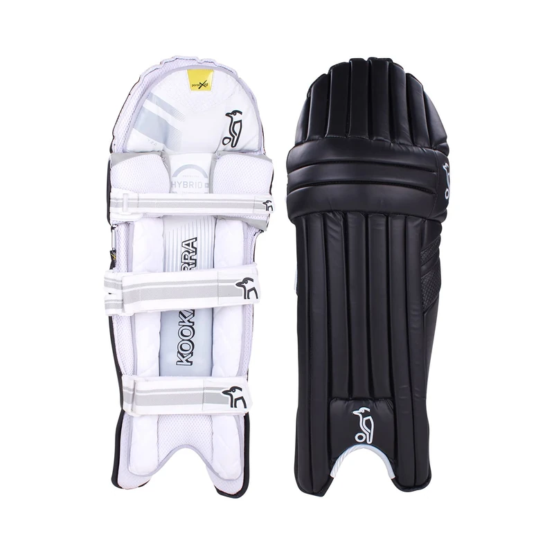 Kookaburra 2.1 T/20 Cricket Batting Pads - Black - a r/h