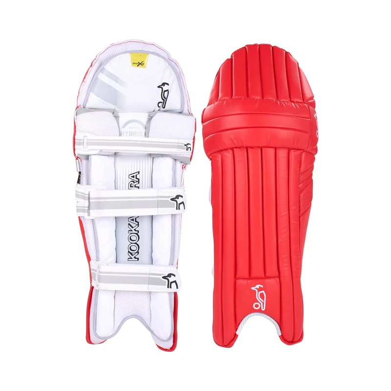 Kookaburra 2.1 T/20 Cricket Batting Pads - Red - a l/h