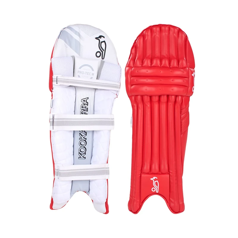 Kookaburra 4.1 T/20 Cricket Batting Pads - Red - a l/h