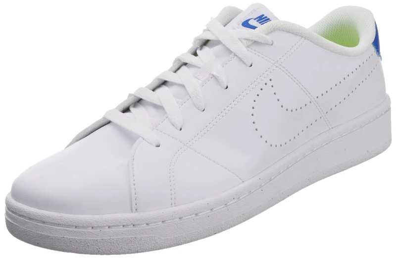 NIKE DQ4127-103 Court Royale 2 Next Nature Sneaker Female White/White-Game Royal-Volt UK 5.5