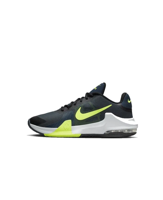 NIKE Men's Sneaker, Black Volt Armory Navy Pure Platinum, 10.5 UK