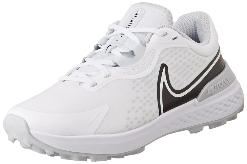 NIKE DJ5593-101 Infinity Pro 2 Sneaker Male White/Black-Pure Platinum-Wolf Grey UK 6 - Image 1