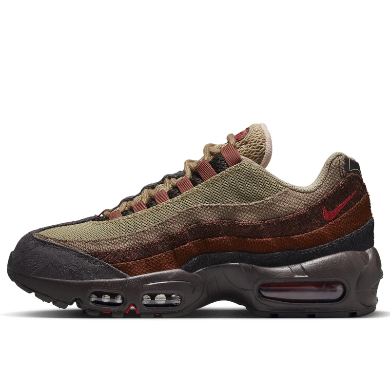 Nike Women's Air Max 95 Sneaker, Brown Basalt/Oxen/Ma, 7.5 UK