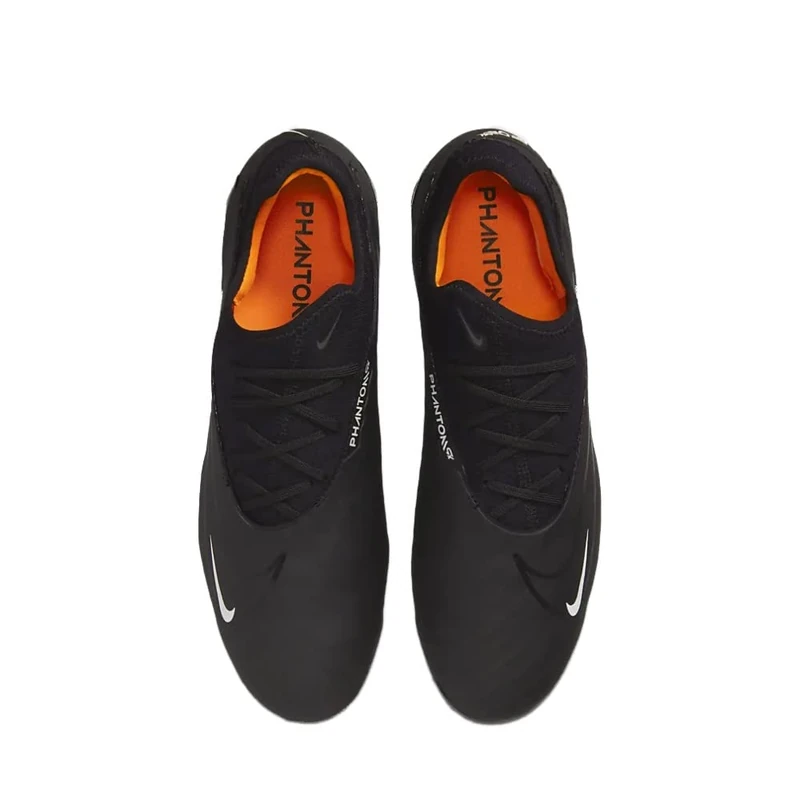 NIKE Men's Phantom GX PRO FG Sneaker, Black/Summit White-DK Smoke Grey, 8.5 UK