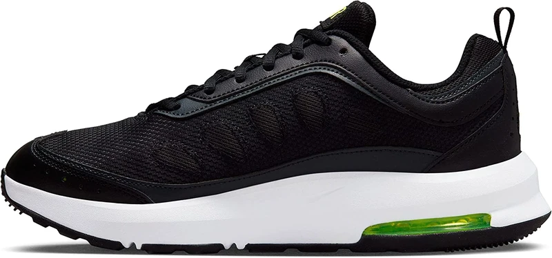 NIKE Men's Air Max Ap Sneaker, Black Volt Anthracite White, 8 UK
