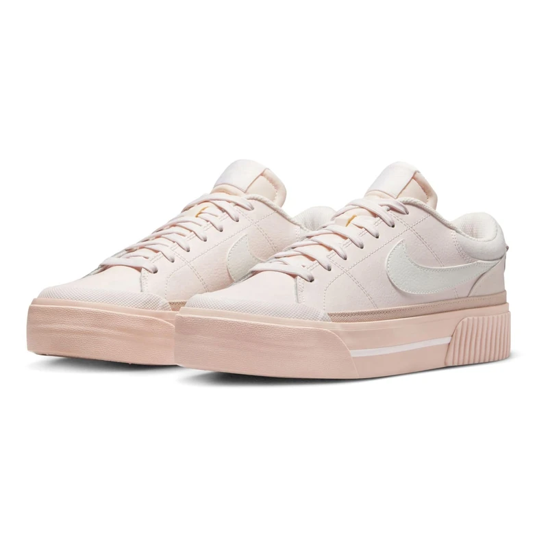 NIKE Women's Sneaker, Light Soft Pink Sail Pink Oxford, 2.5 UK
