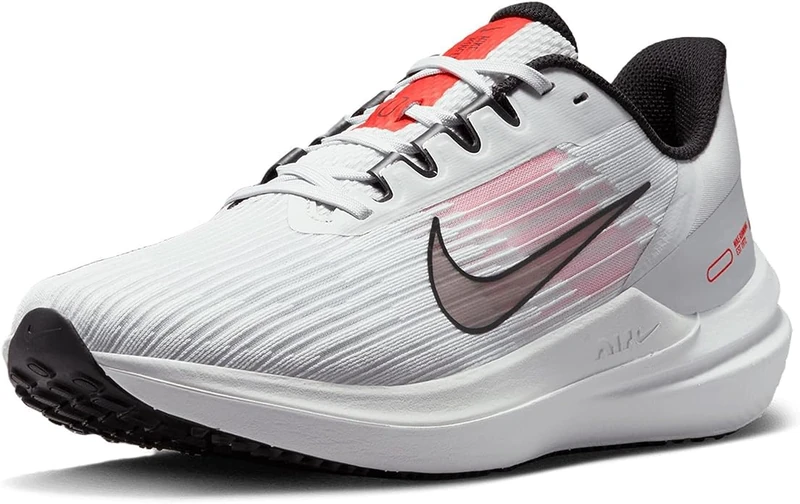 NIKE DD6203-009 Air Winflo 9 Sneaker Male Photon DUST/Black-White-Platinum Tint UK 9