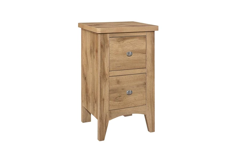 Birlea HAMPSTEAD 2 DRAWER BEDSIDE OAK