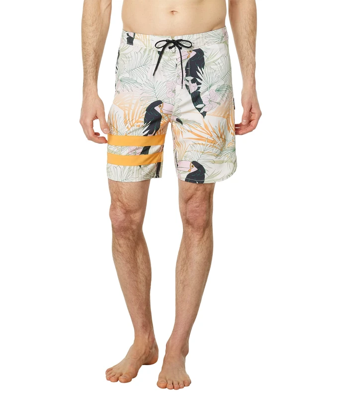 Hurley Men's Phantom-eco Block Party 18' Men's Swimsuit, H007, 30 UK