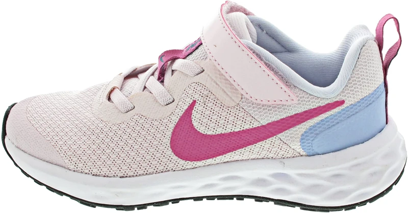 NIKE Boy's Nike Revolution 6 Sneaker Pearl Pink Cosmic Fuchsia Cobalt Bliss 4 UK