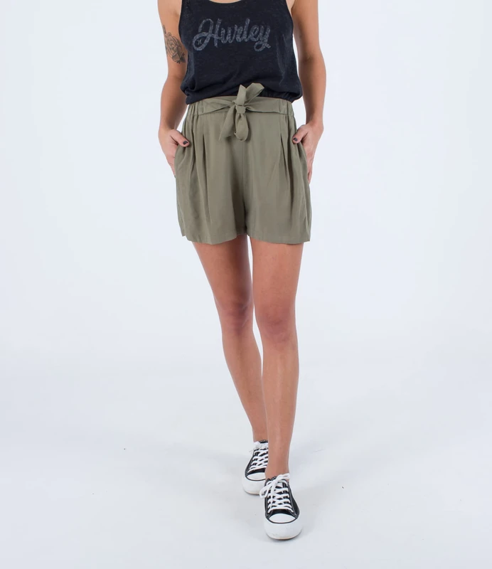 meta Sportswear LLC Women's Harley Beach Short, Taupe, XS - Image 1