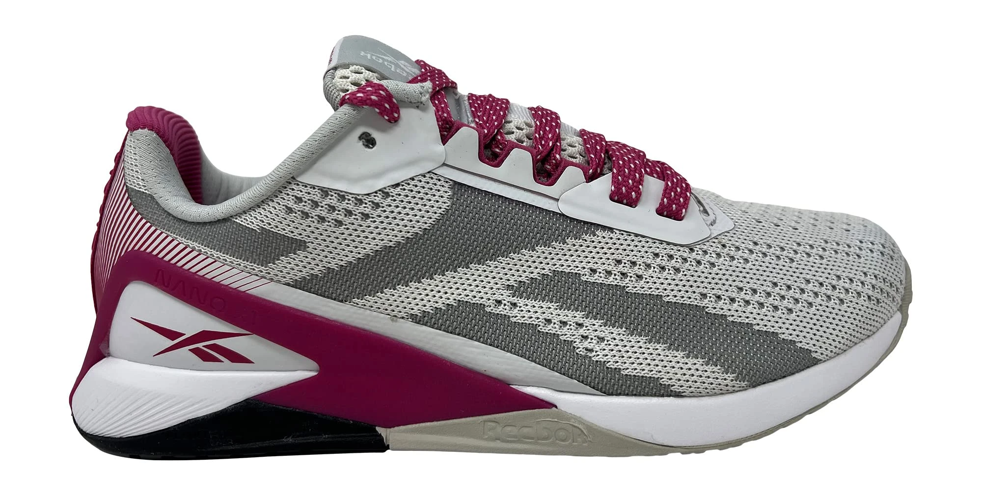 Reebok Women's Club C 85 Walking Shoes, Shoes White/Pink Semi Pride/Pure Grey 8, 26.0 cm