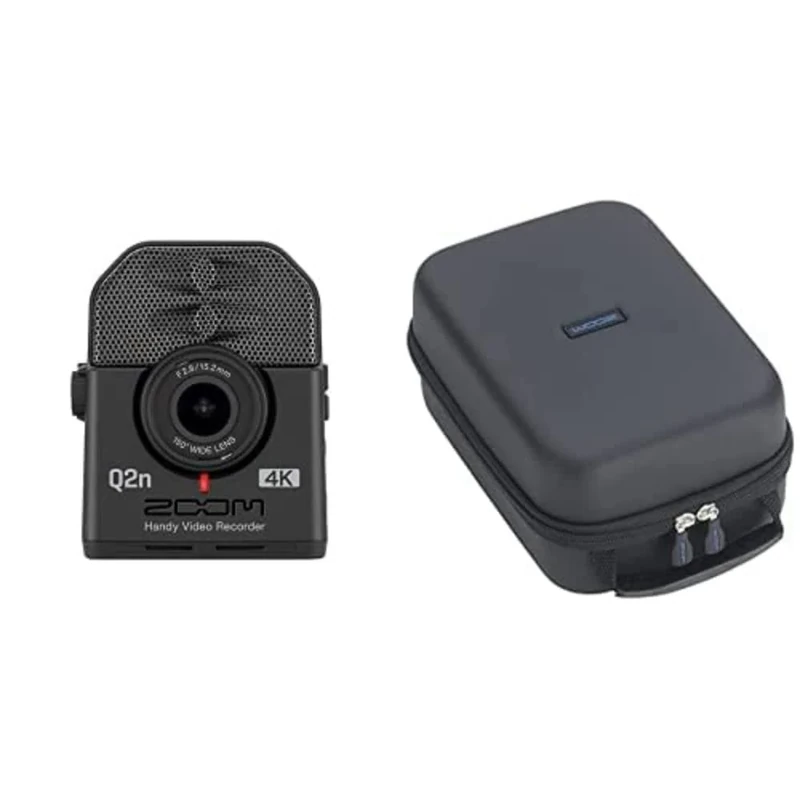 Zoom - Q2n-4K with SCU-20 - Universal semi-hard case - for Q2n-4K, H4nPro. - black