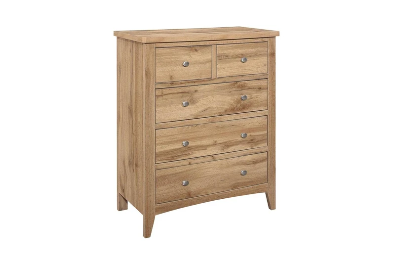 Birlea HAMPSTEAD 3 + 2 CHEST OAK